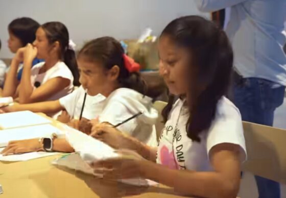 La Junta Comunal de Victoriano Lorenzo y el Centro Comercial San Miguelito unen esfuerzos para llevar a cabo un proyecto de arte para más de 30 niños